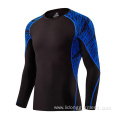 Mens gym wear long Sleeve sports clothing wholesale